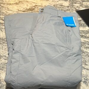 Columbia Light Gray Ski/Snow Pants